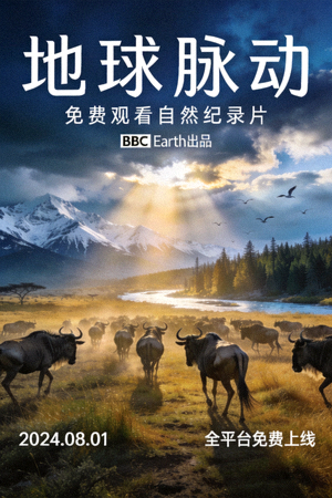 纪录片《地球脉动》高清海报 - 免费观看自然纪录片